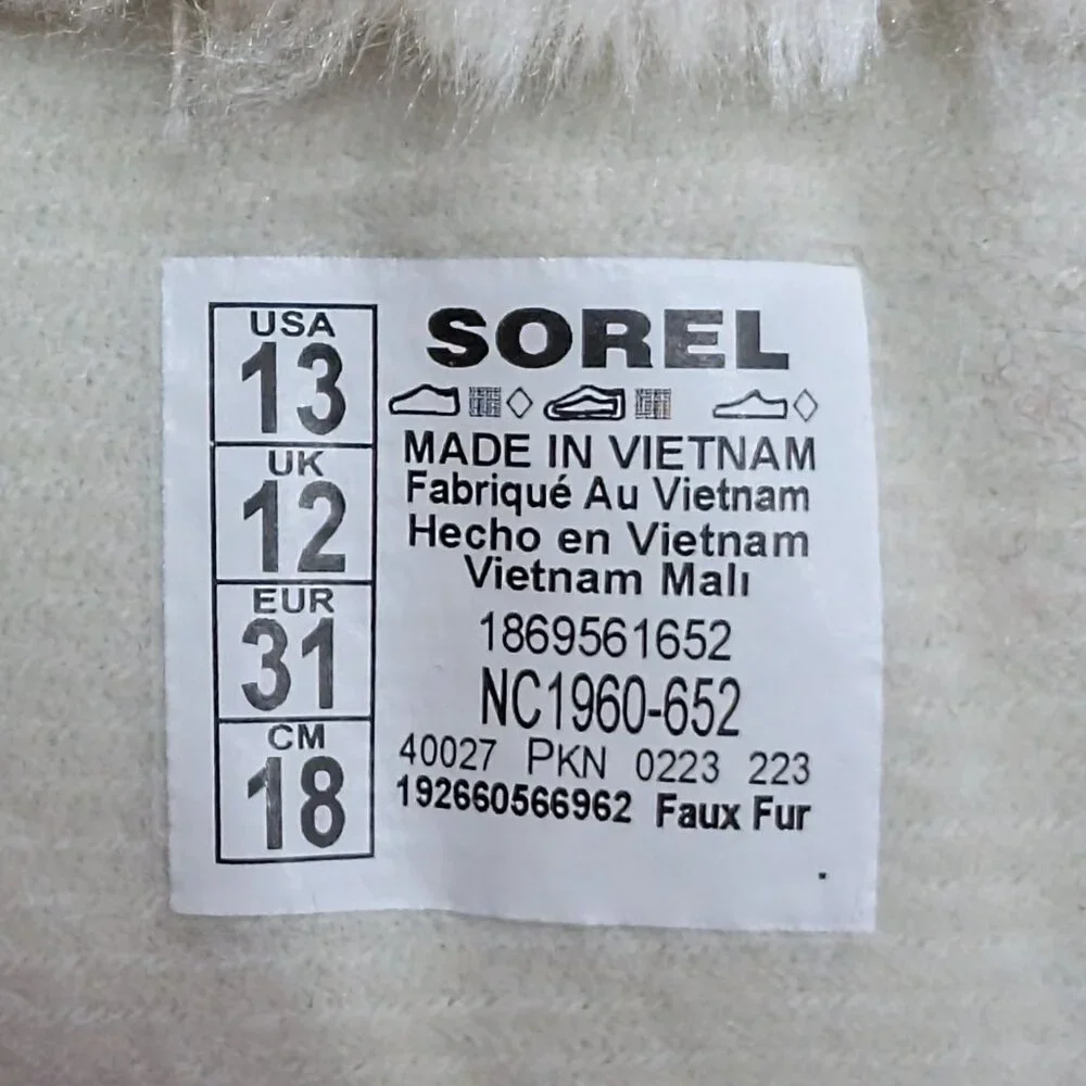 Sorel Commander Pink Winter Snow Boot